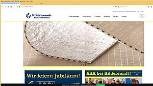 Neue Website hildebrandt.de  